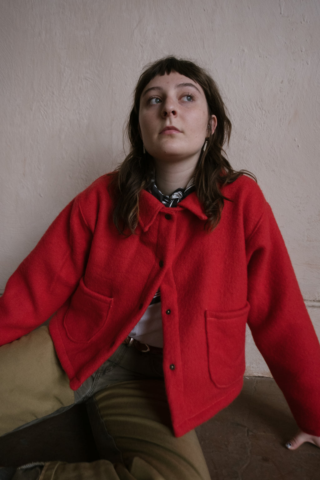 Red Wool Jacket