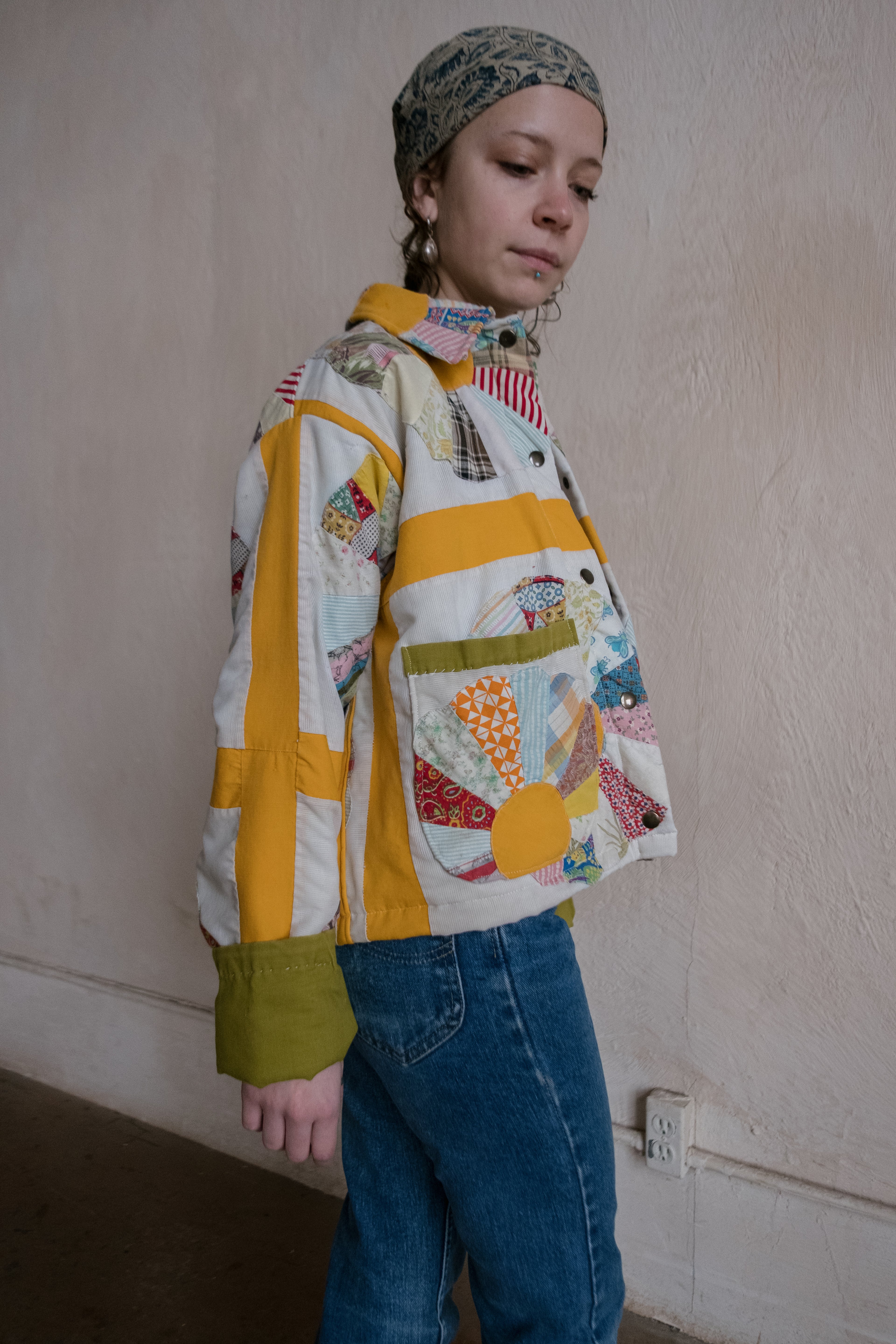 Flower Quilt Jacket