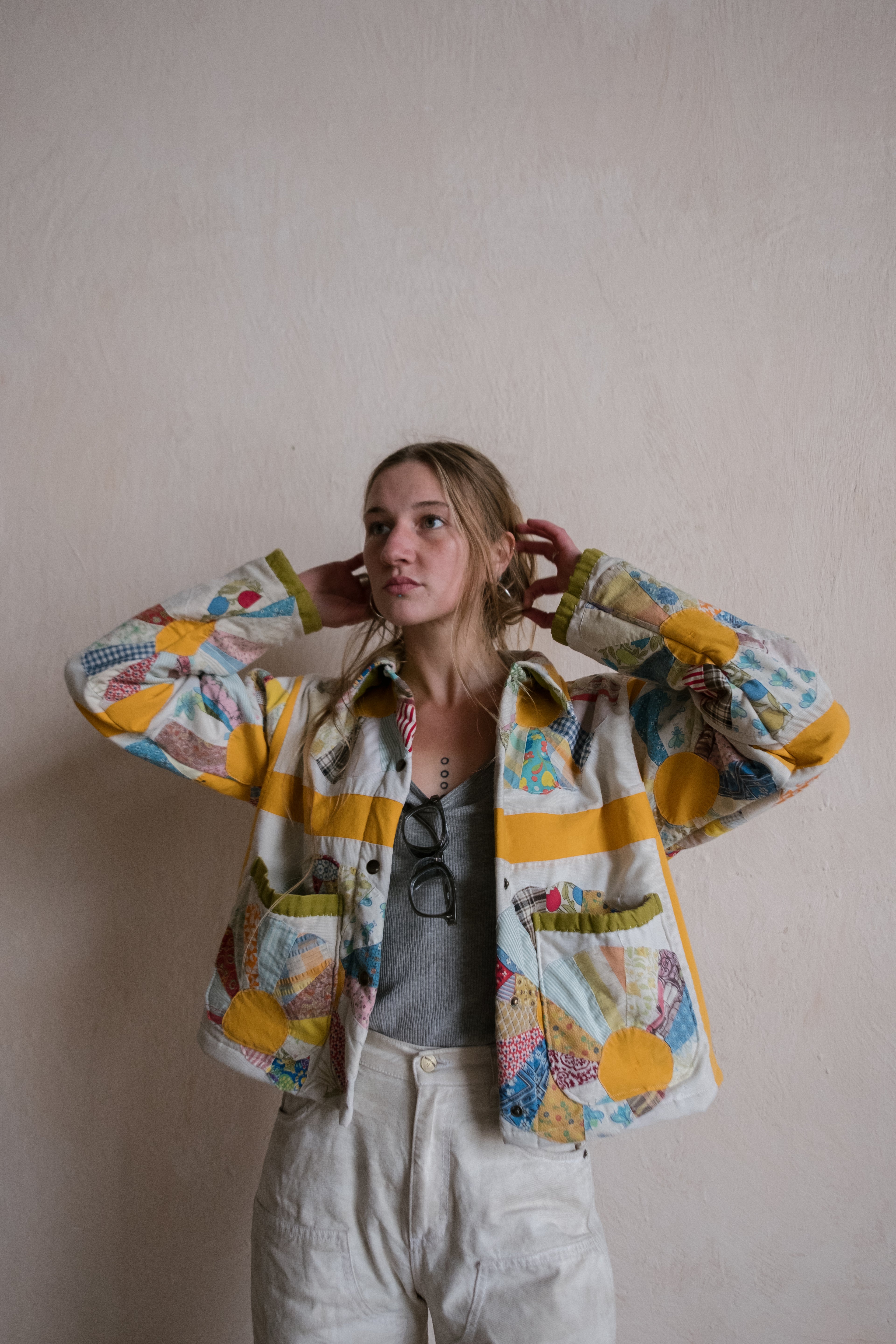 Flower Quilt Jacket